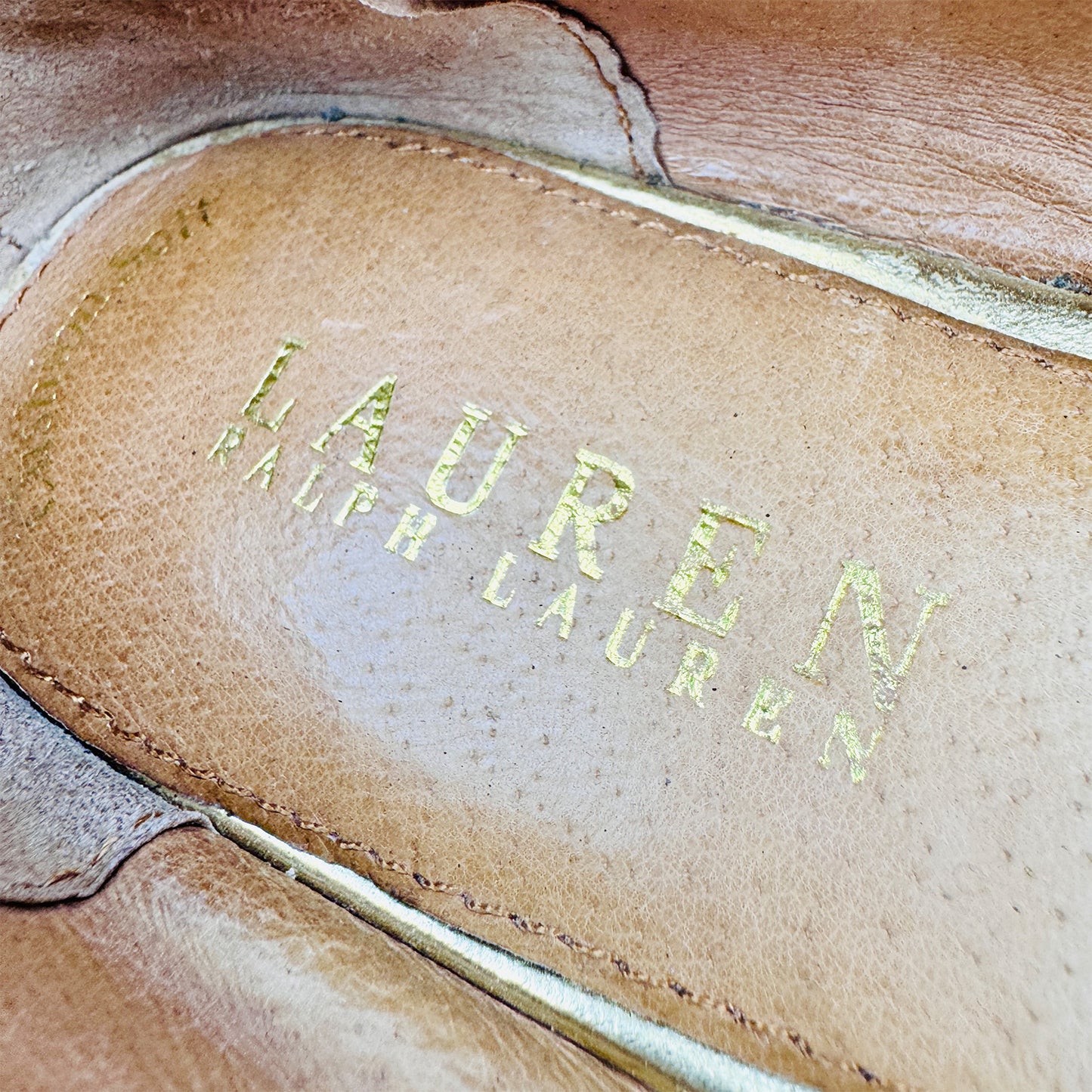 Ralph Lauren Polo Brown Leather Loafers (Size 41.5/42)
