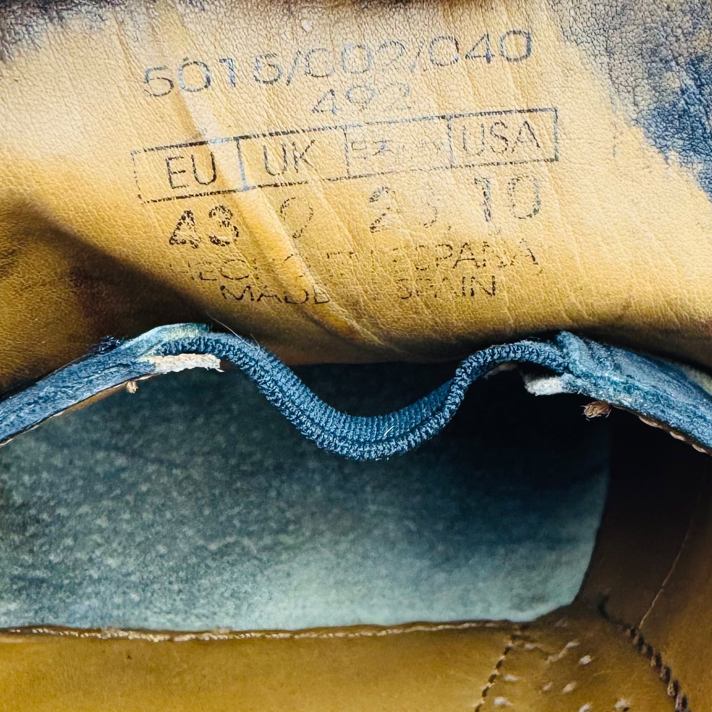 ZARA Men's Black Leather Spain Made Loafer (Size 43)