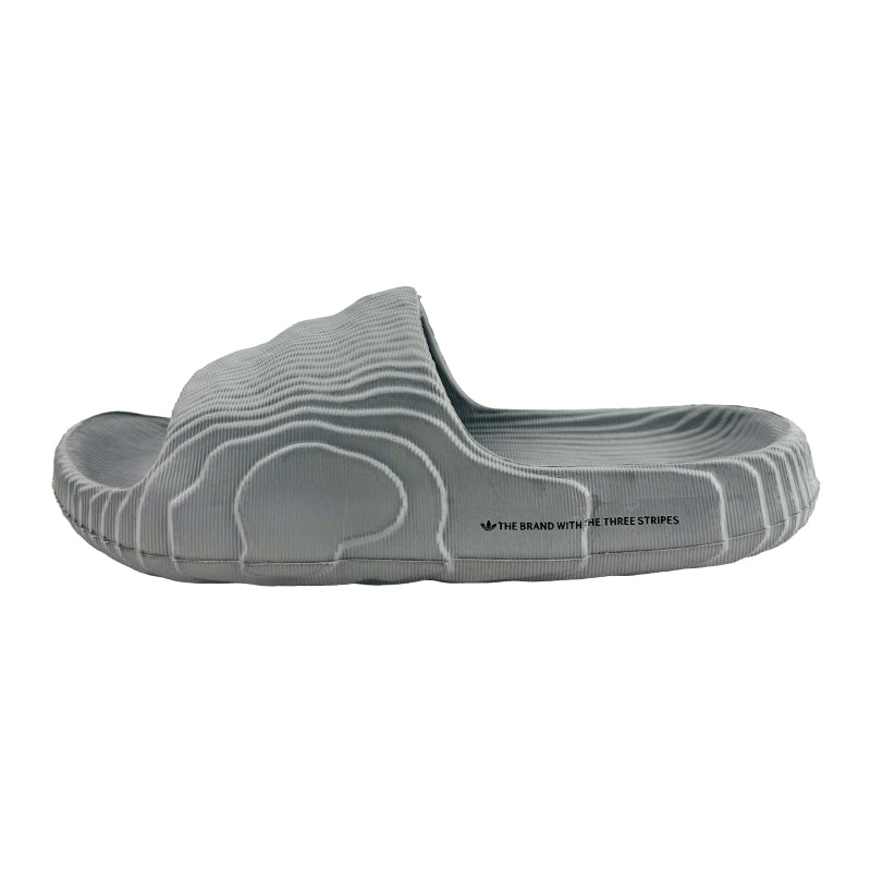 Adidas Adilette 22 Slides (Crystal White Black) Slippers - HQ4672