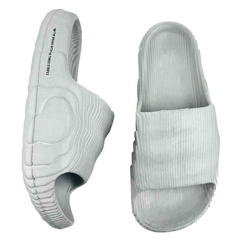 Adidas Adilette 22 Slides (Crystal White Black) Slippers - HQ4672
