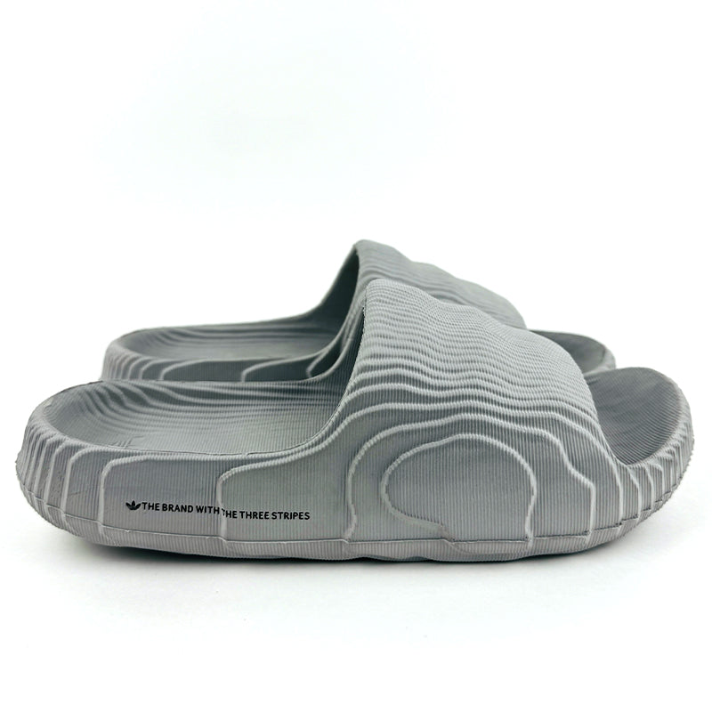 Adidas Adilette 22 Slides (Crystal White Black) Slippers - HQ4672