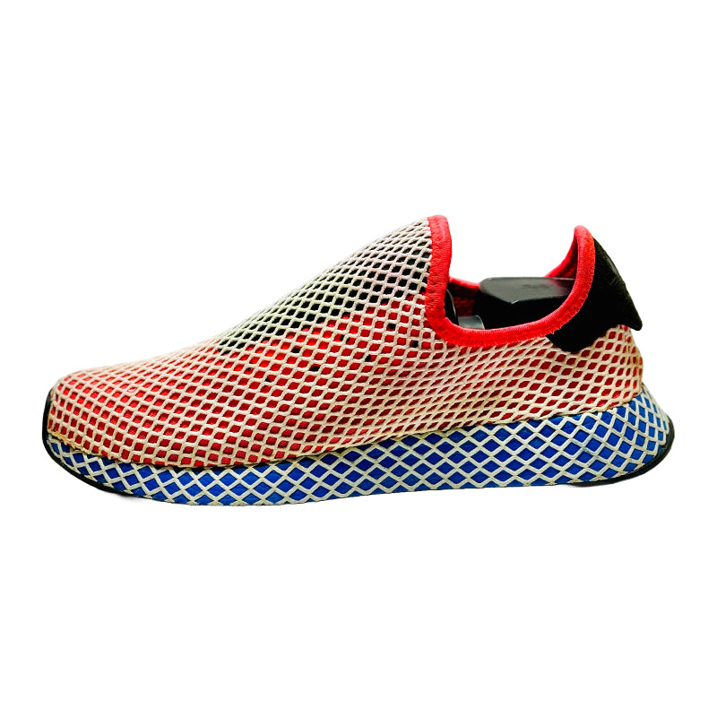 Adidas Deerupt Runner Shoes (Red, Blue) - CQ2624
