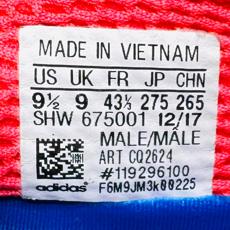 Adidas Deerupt Runner Shoes (Red, Blue) - CQ2624