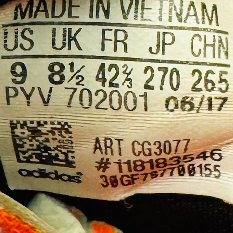 Adidas Men's Adizero Defiant Bounce Black Shoes (Size 42.5) - CG3077