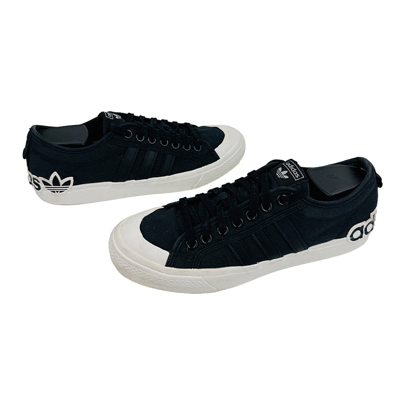 Adidas Men’s Nizza Black Shoes (Size 42.5) - EF5713