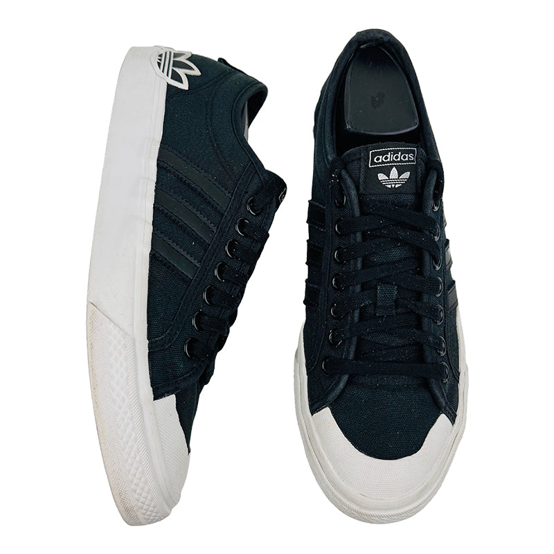 Adidas Men’s Nizza Black Shoes (Size 42.5) - EF5713