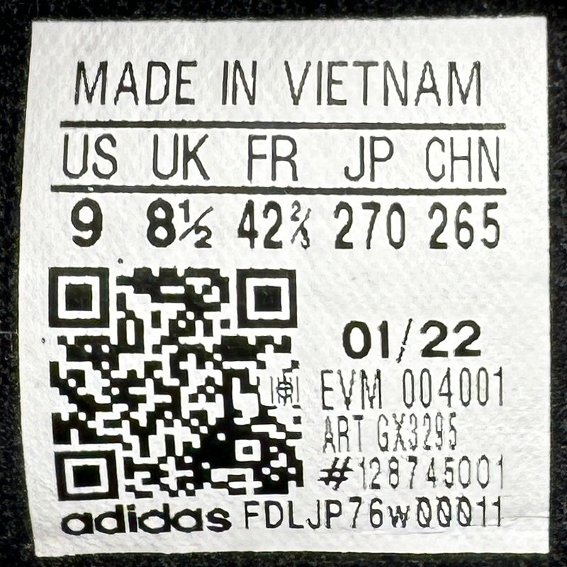 Adidas Men’s Ozweego Black Shoes (Size 42/42.5) - GX3295