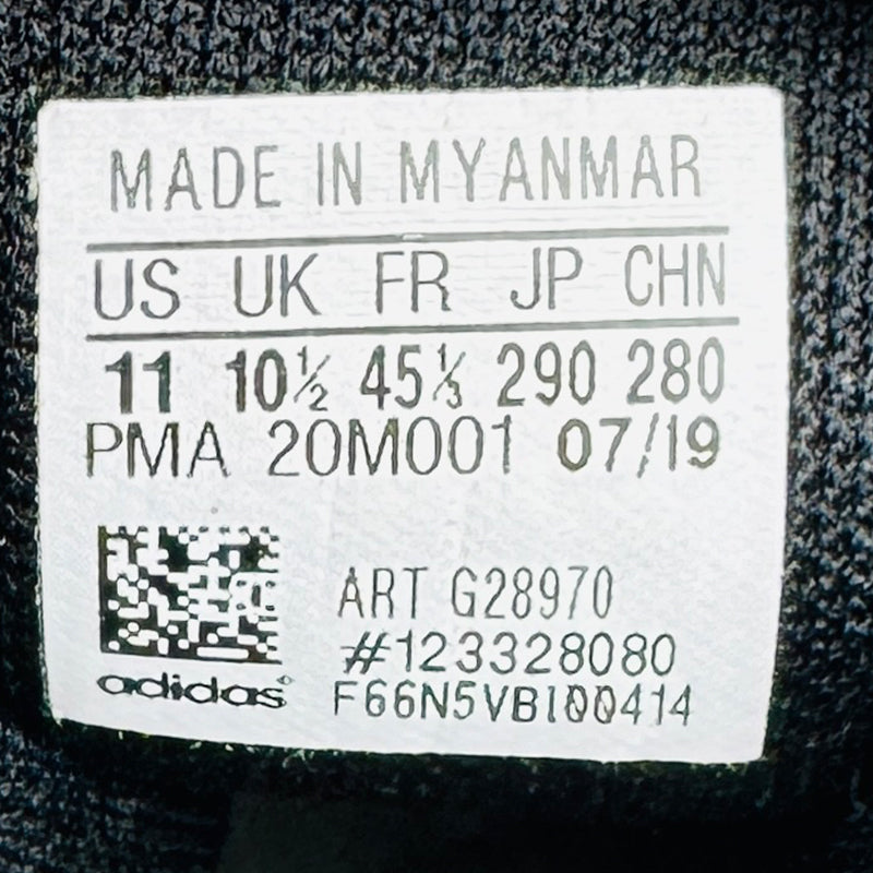 Adidas Men’s RunFalcon Black Shoes (Size 45.5) - G28970