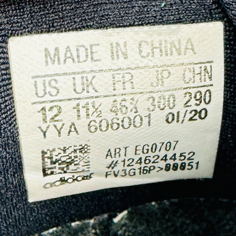 Adidas Men’s UltraBoost 20 Black Shoes (Size 46.5) - EG0707