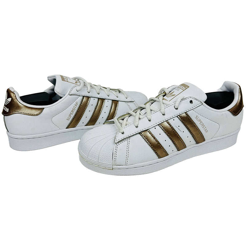 Adidas Superstar White Metallic Gold sneaker Shoes - CG5463