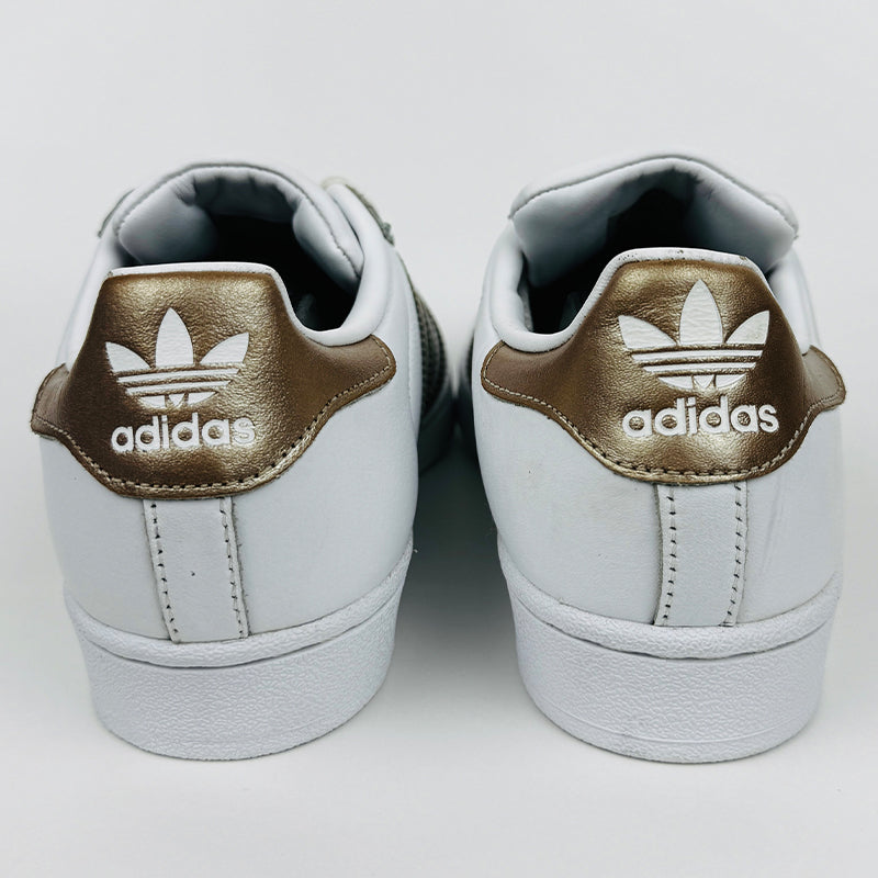 Adidas Superstar White Metallic Gold sneaker Shoes - CG5463