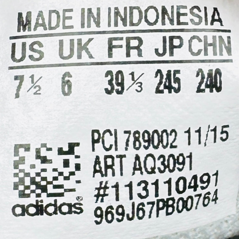 Adidas Superstar White Metallic Silver Sneaker Shoes - AQ3091