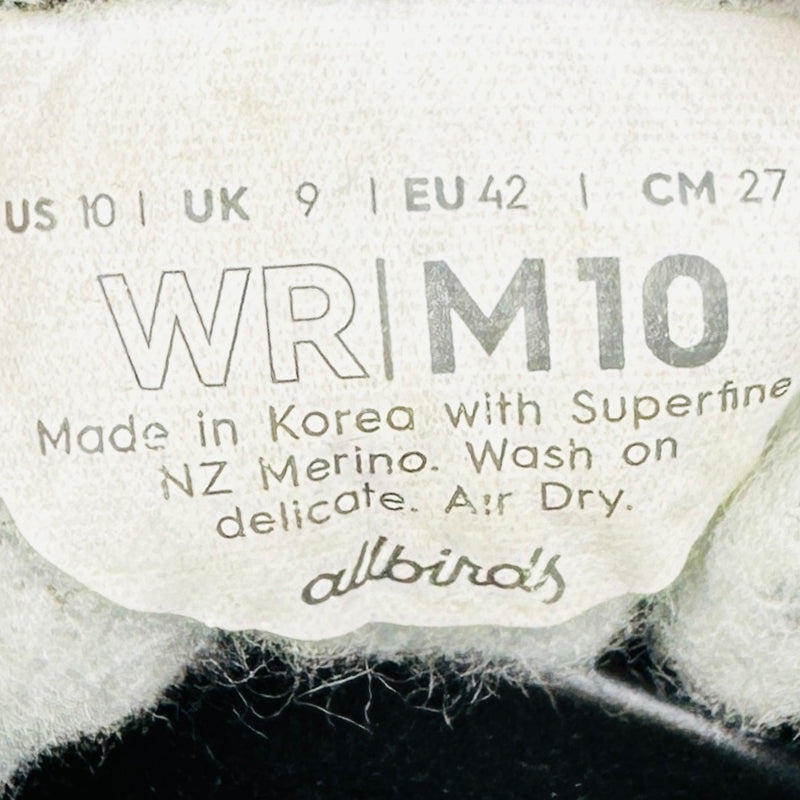 Allbirds Men's Wool Runner Shoes - WR M10