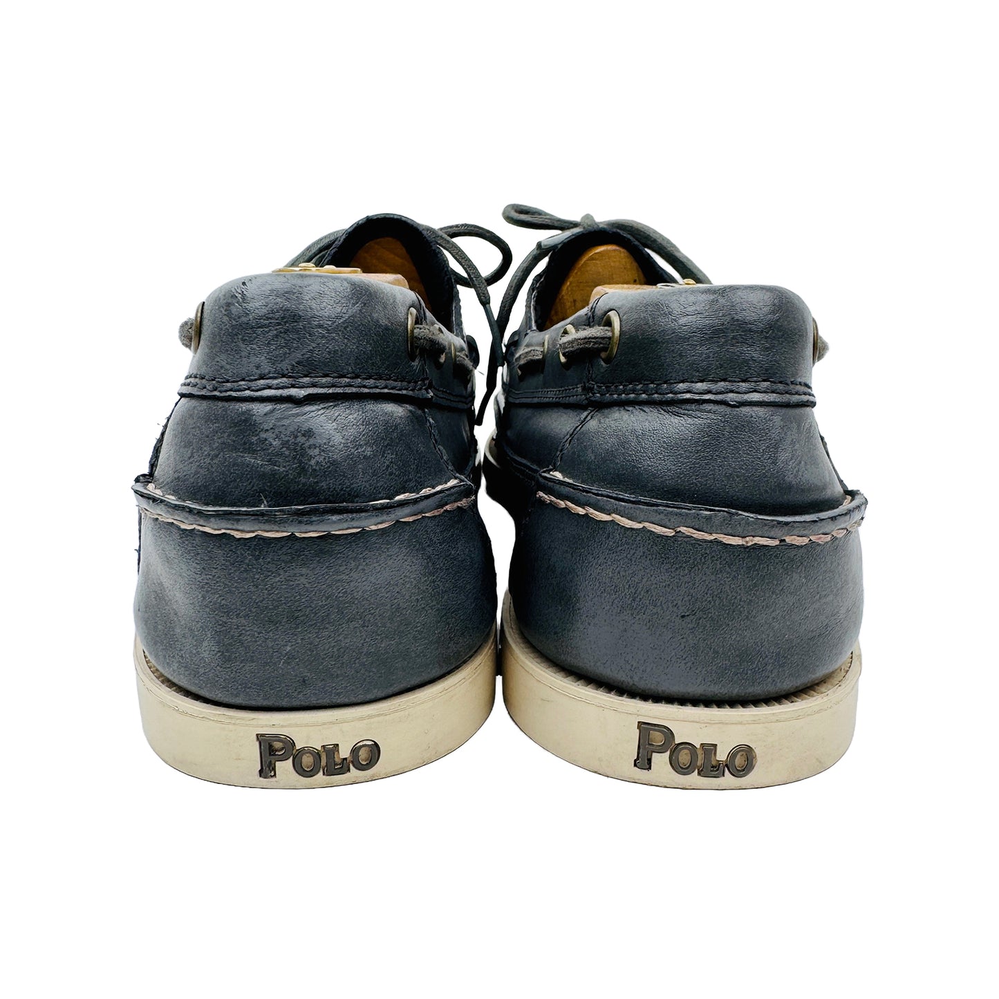 Back Image of Polo Ralph Lauren Men's Bienne II Boat Shoes (Size 44)
