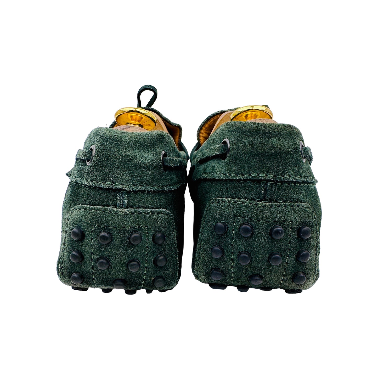 Back Side image of Tod's Men's Gommino Suede Driving Loafers