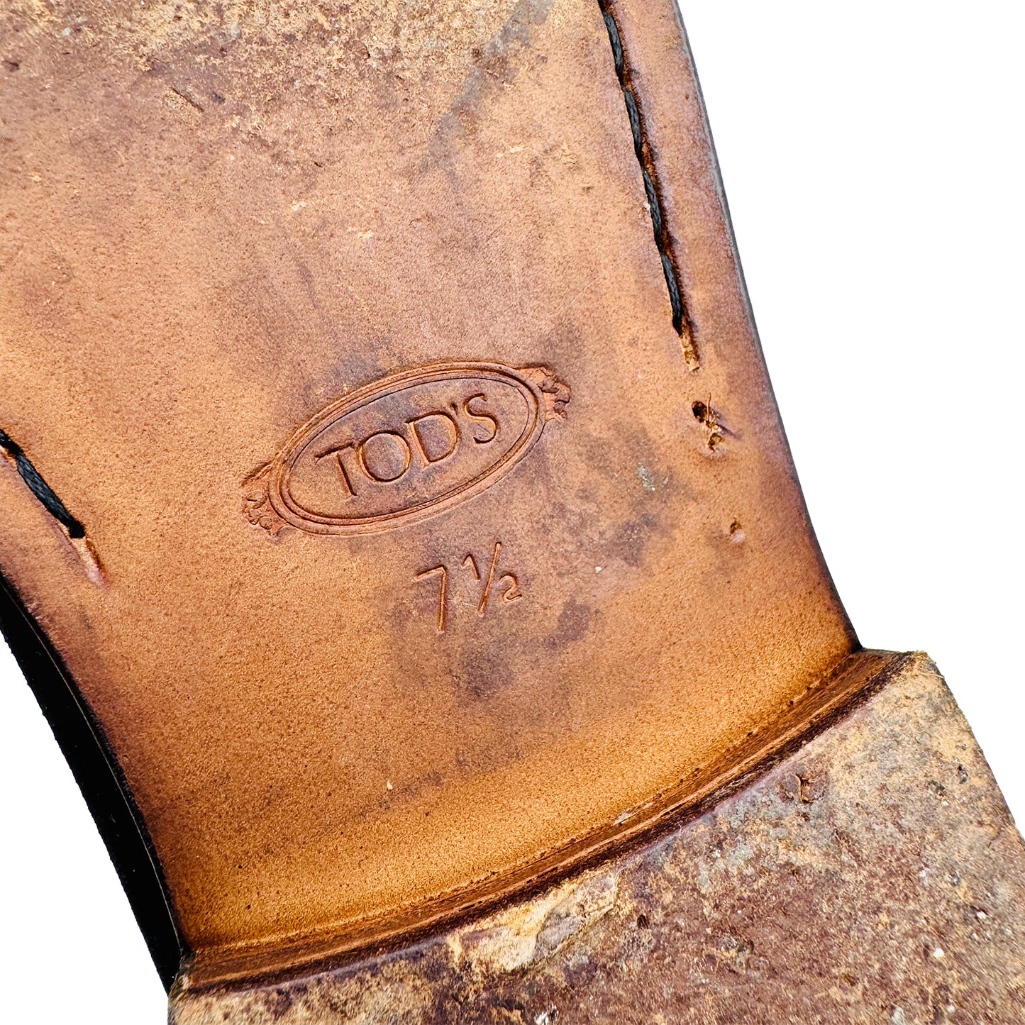 Back Sole image 2 of Tod's Men's Brown Suede Loafers