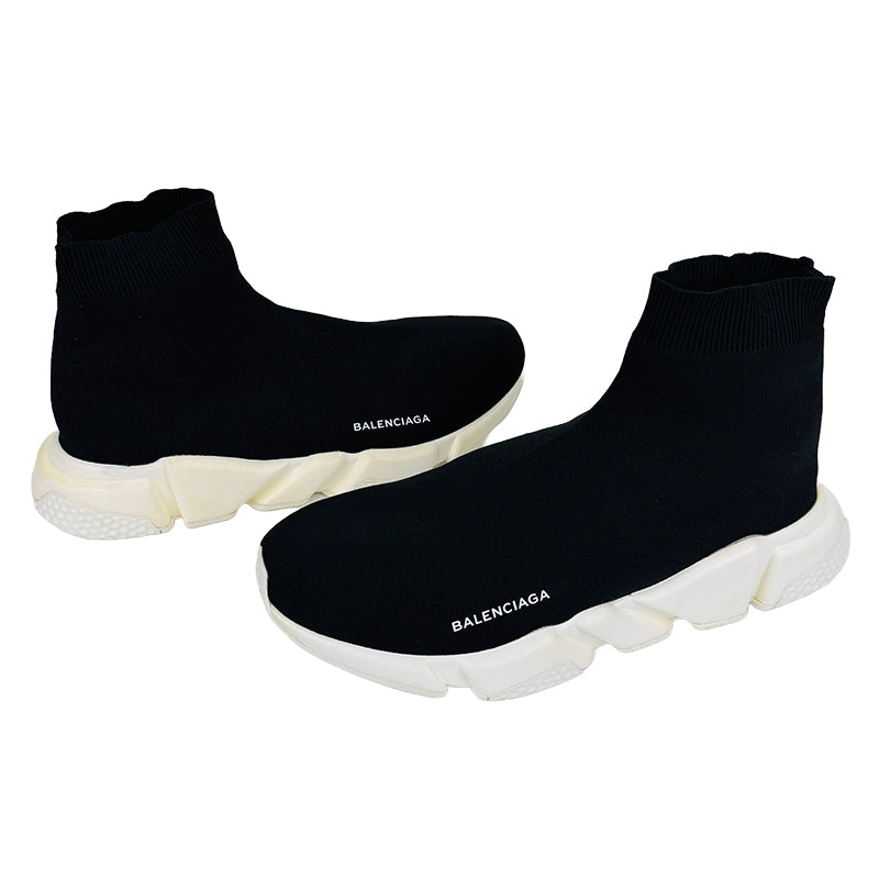 Balenciaga Speed Trainer Black White 2016 Sneaker Shoes