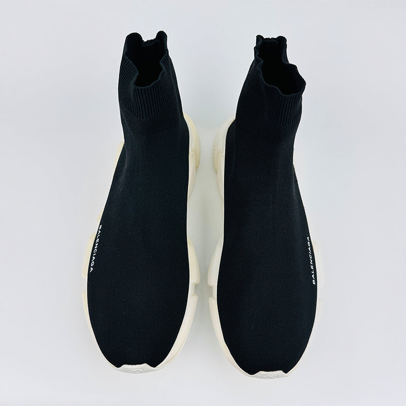 Balenciaga Speed Trainer Black White 2016 Sneaker Shoes