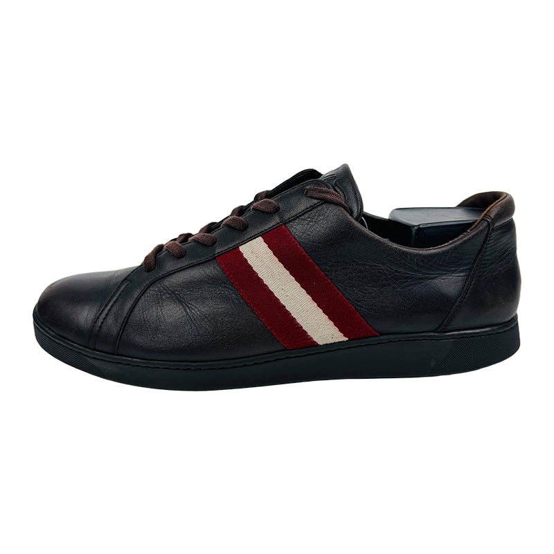 Bally Brown Leather Sneaker Shoes (Size 42/42.5) Made in Italy