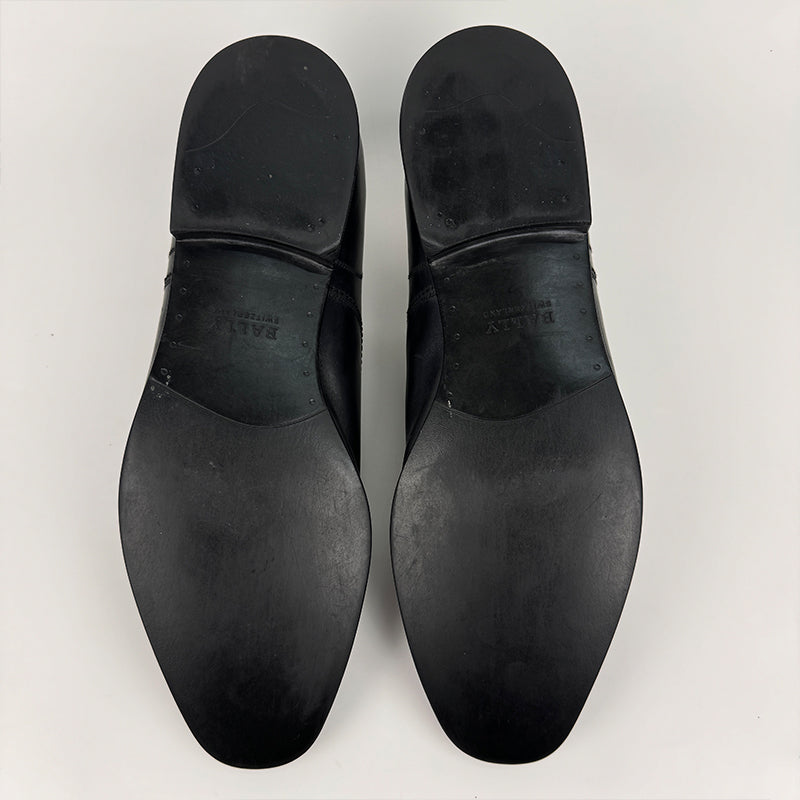 Bally Men's Leather Black Dress Shoes (Size 45.5/46)