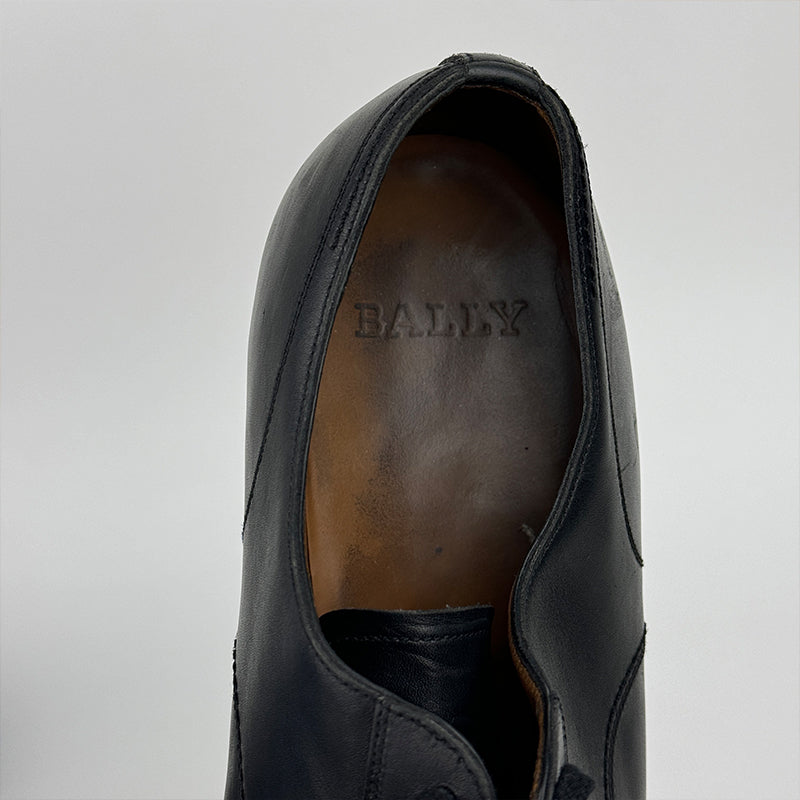 Bally Men's Leather Black Dress Shoes (Size 45.5/46)