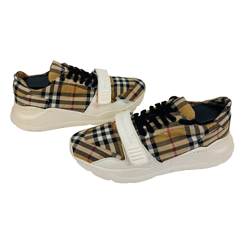 Burberry Men's Regis Check Shoes (Size 42/43)