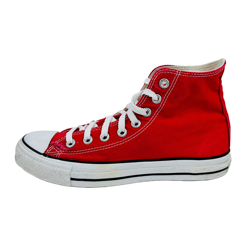 Converse Chuck Taylor All Star Hi Red Shoes Size 39.5 M9621 Preloved Treasures.pk