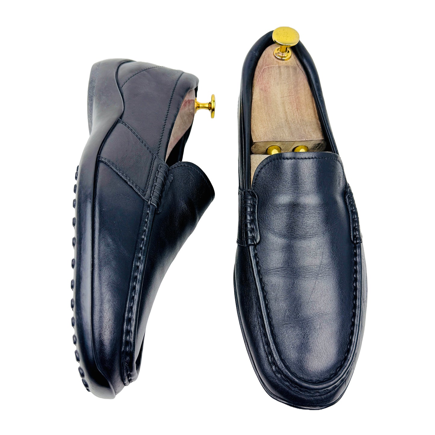 Cross image 2 of Tod's Men's Black Loafers