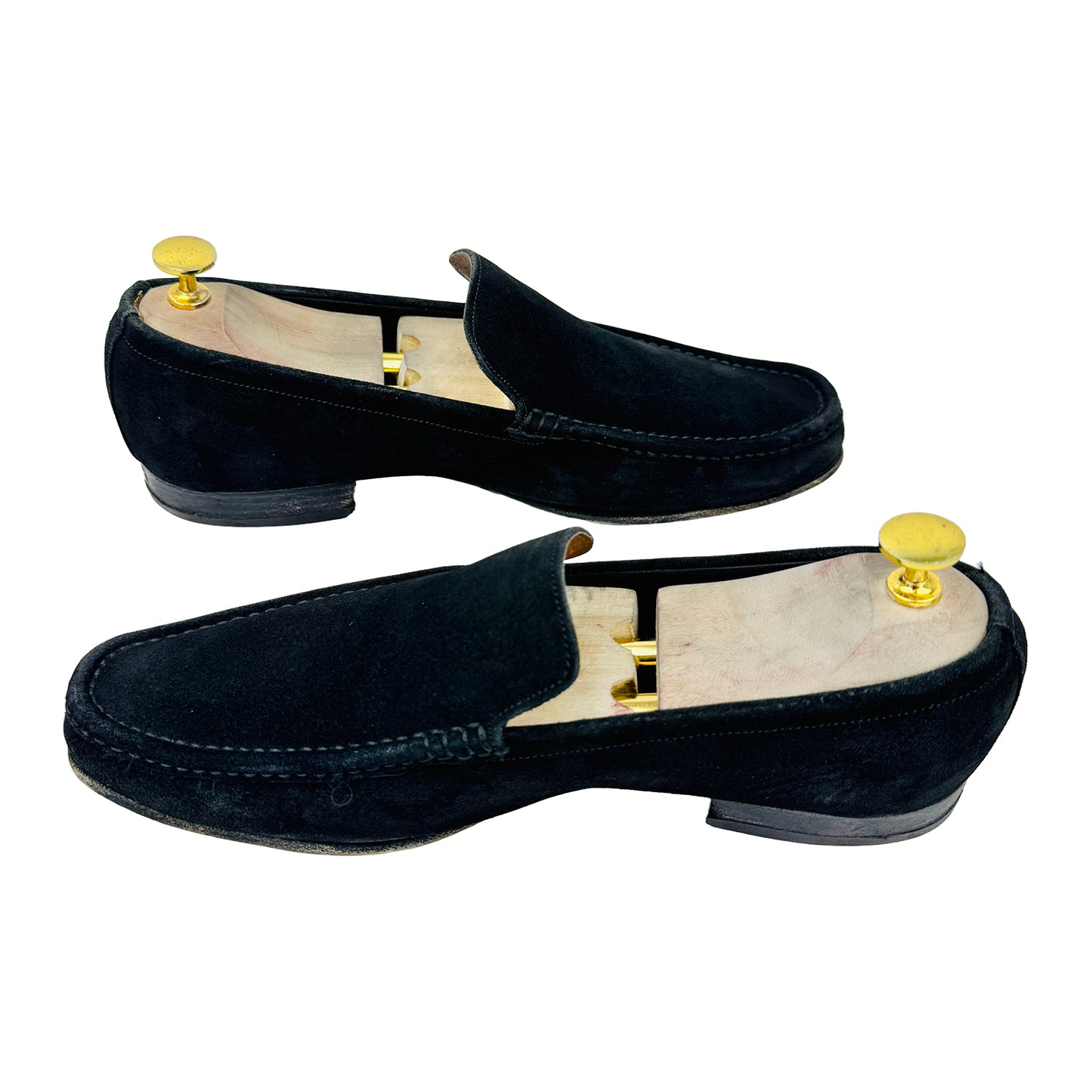 Cross image of Bally Men's Black Schon Loafers (Size 42.5)