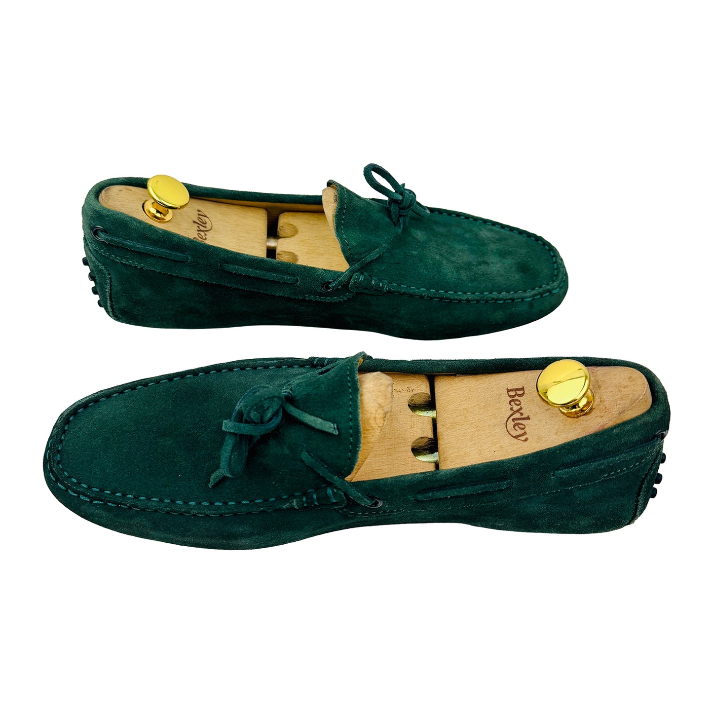 Cross image of Tod's Men's Gommino Suede Driving Loafers