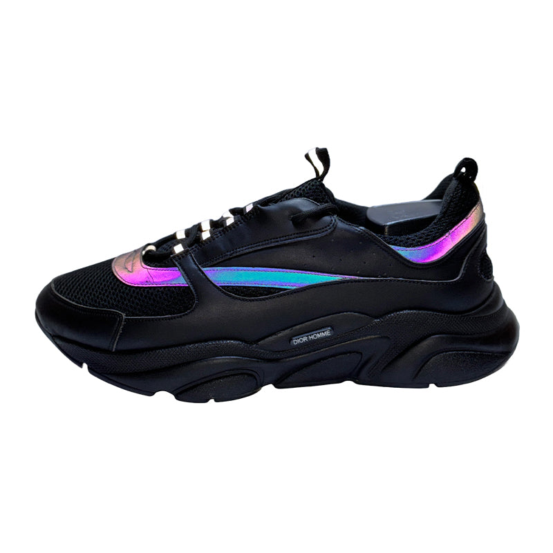 Dior Homme B22 Black Reflective Shoes - 3SN231ZNG-H969