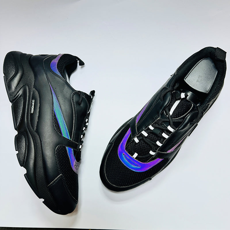 Dior Homme B22 Black Reflective Shoes - 3SN231ZNG-H969