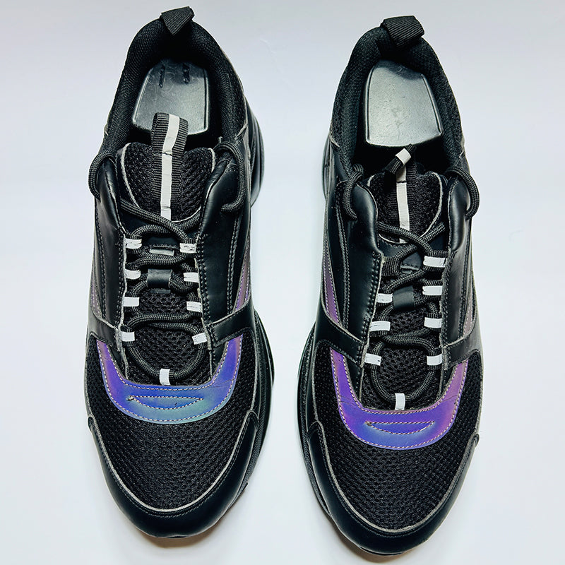 Dior Homme B22 Black Reflective Shoes - 3SN231ZNG-H969