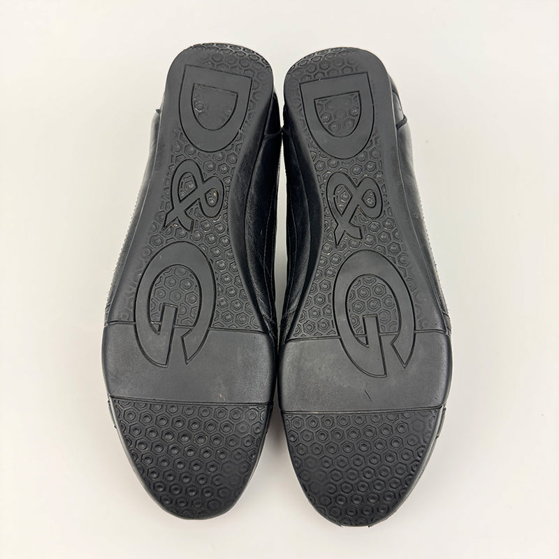 Dolce & Gabbana Spider Leather Black Sneaker Shoes (Size 42.5/43)