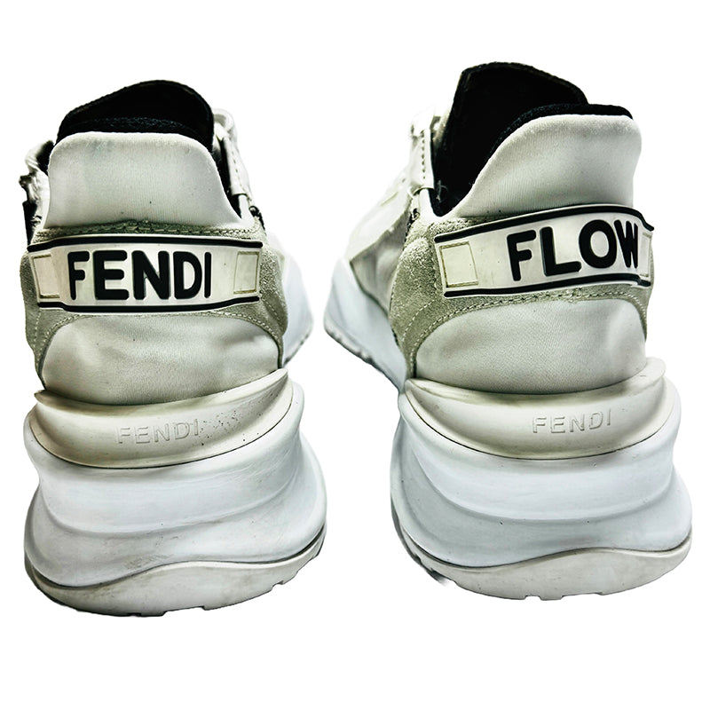 Fendi Flow Suede Sneakers Low Top Shoes