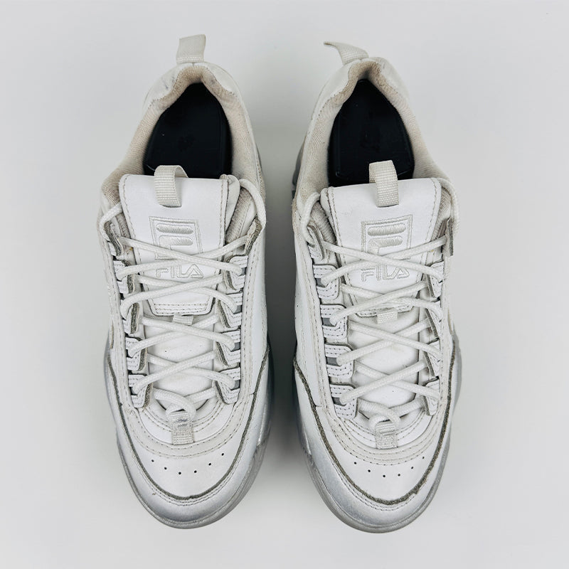 Fila Women's Disruptor II White Shoes - 5FM00541-071