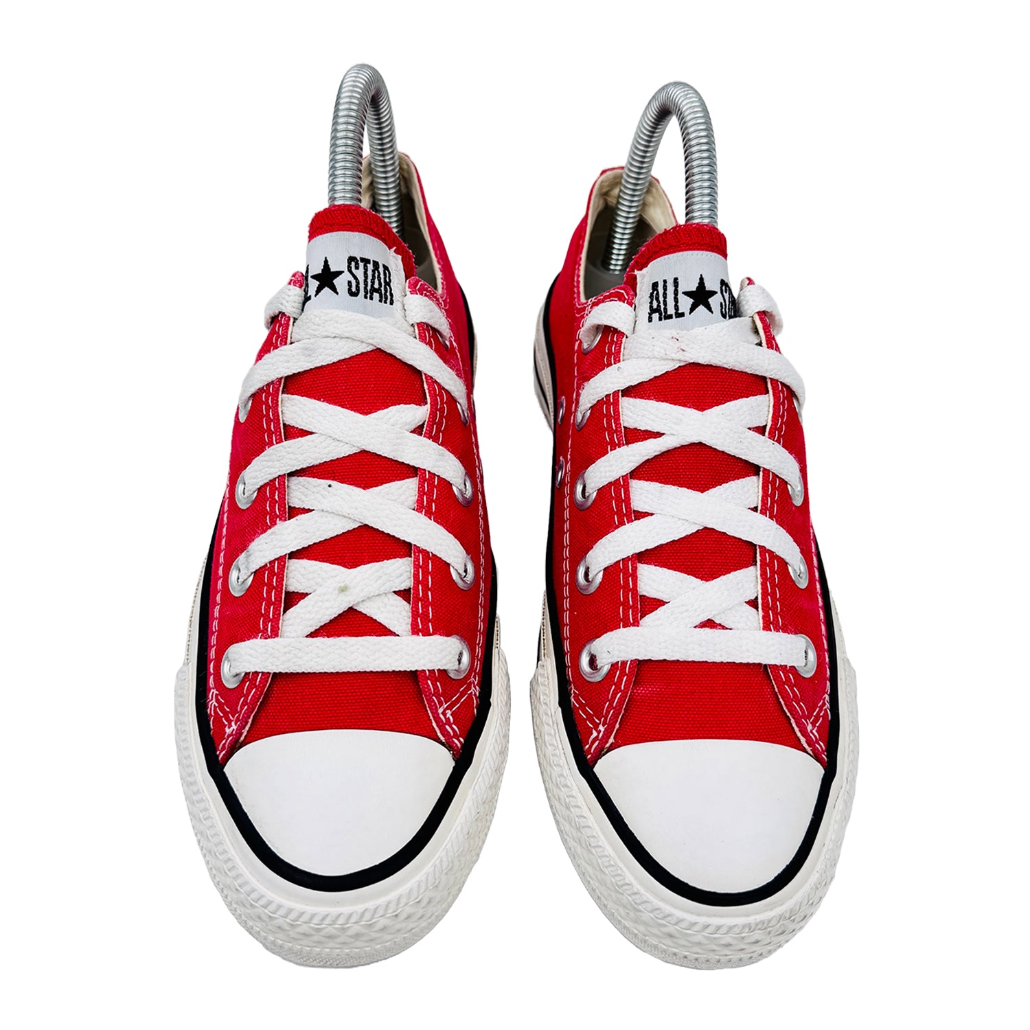 Front Image of Converse Women's Chuck Taylor All-Star Red Shoes (Size 36.5)