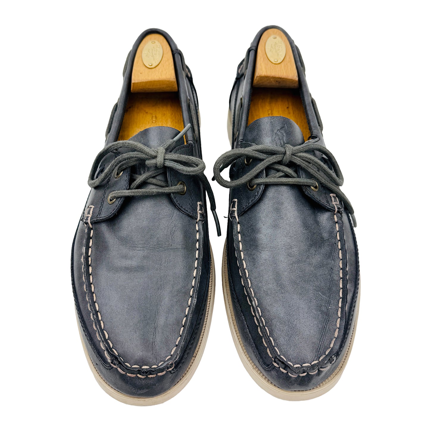 Front Image of Polo Ralph Lauren Men's Bienne II Boat Shoes (Size 44)