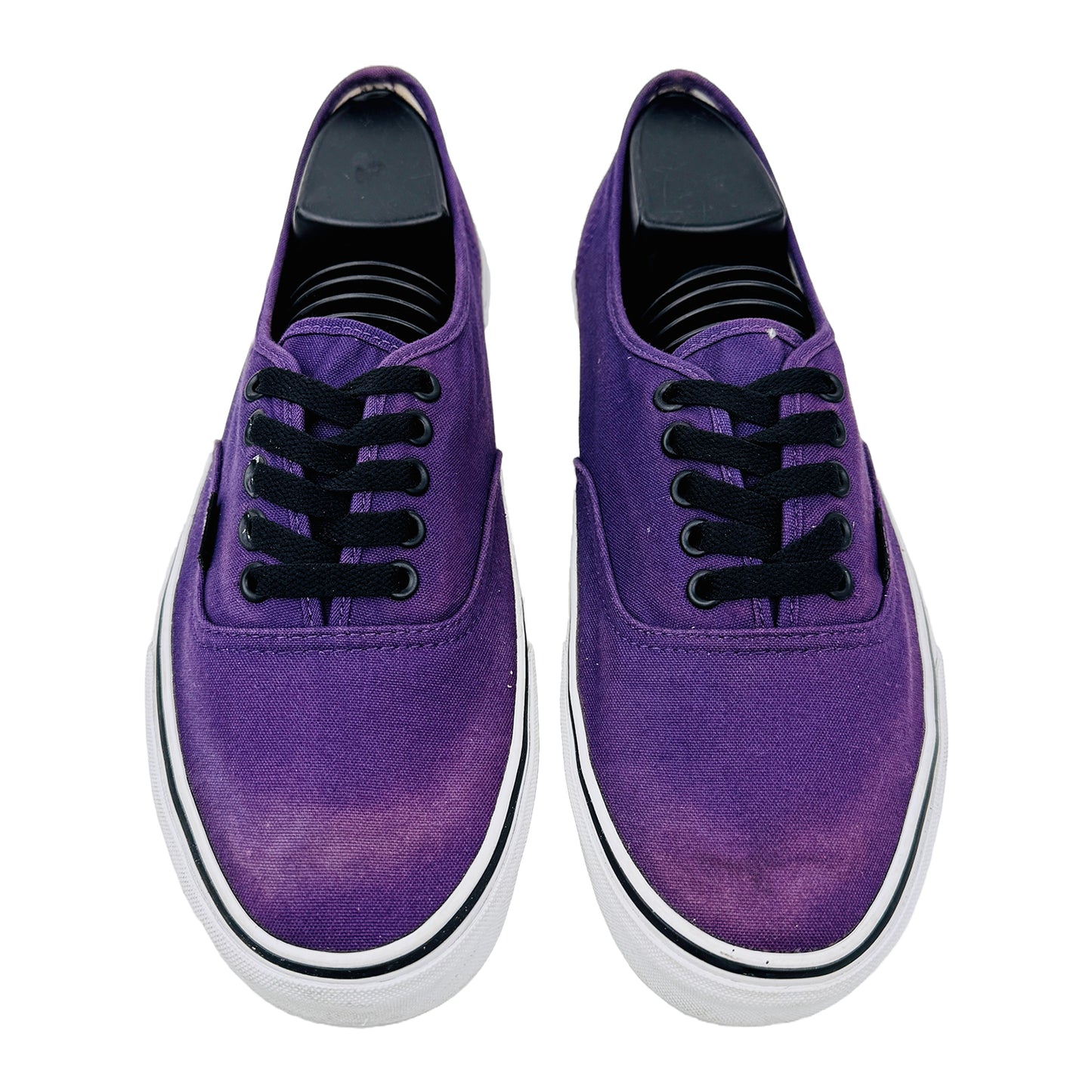 Front Image of Vans Authentic Low Top Purple Sneakers (Size 42/42.5)