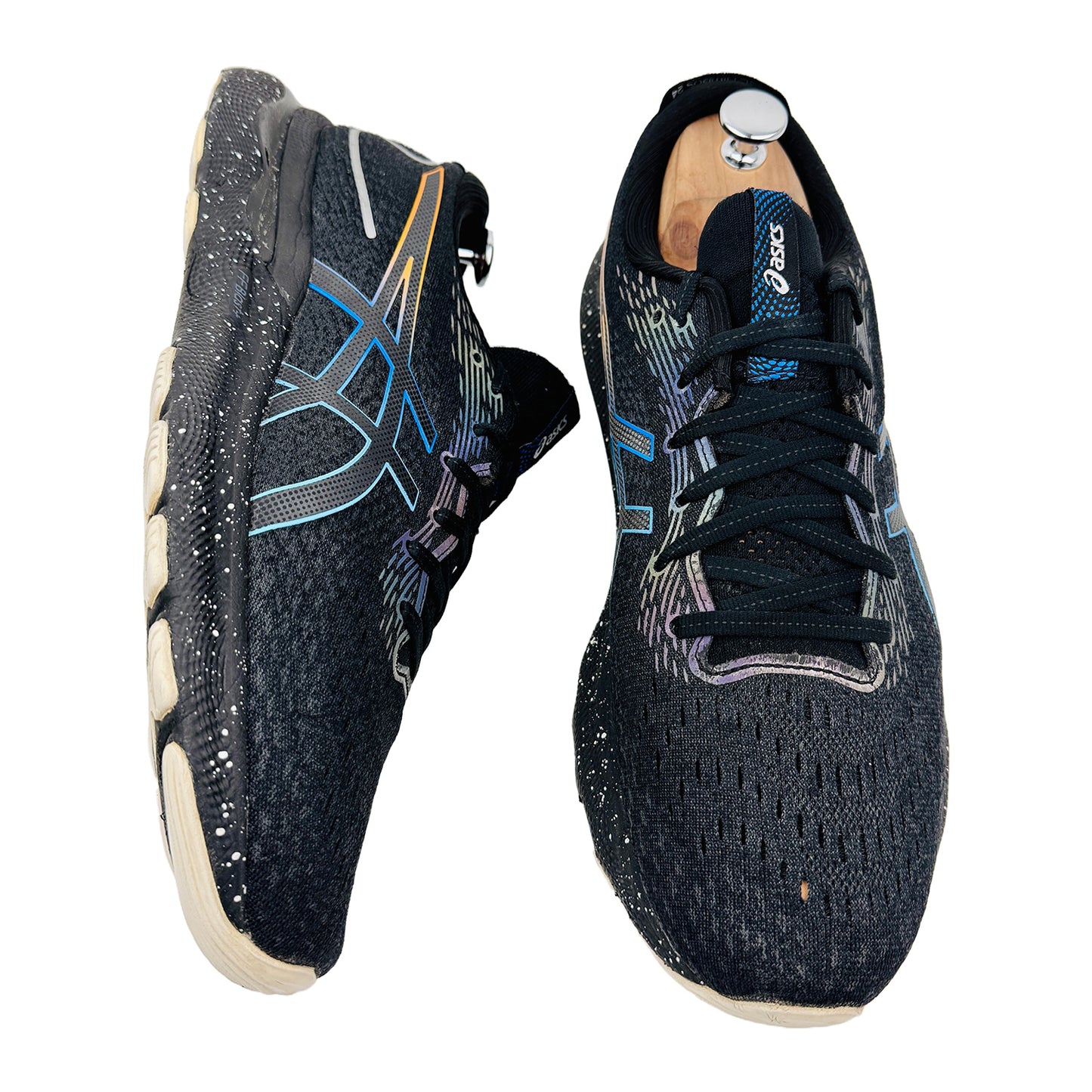 Front and Side Image of Asics Gel Nimbus 24 Lite Show Shoes (Size 46) 1011B544