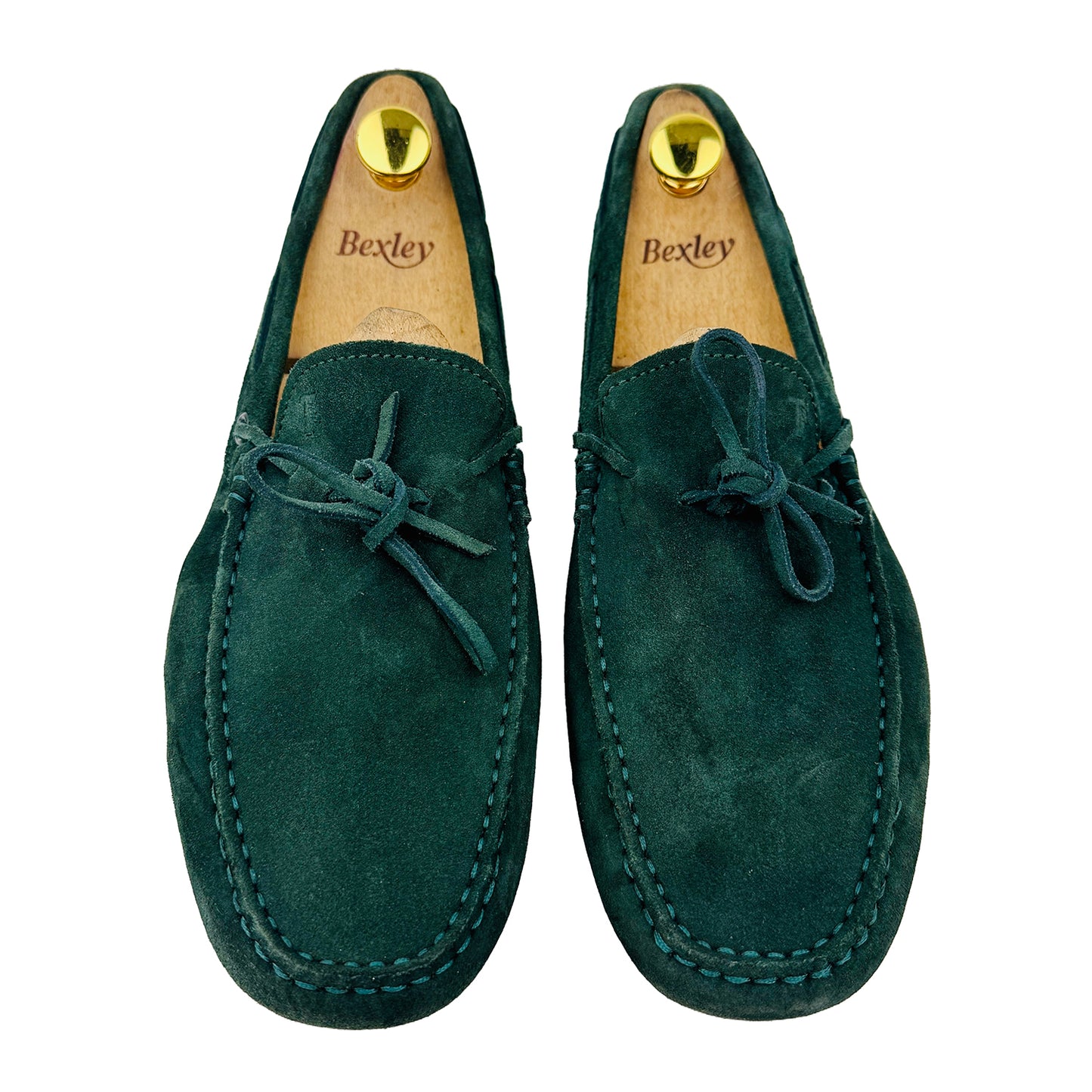 Front image of Tod's Men's Gommino Suede Driving Loafers