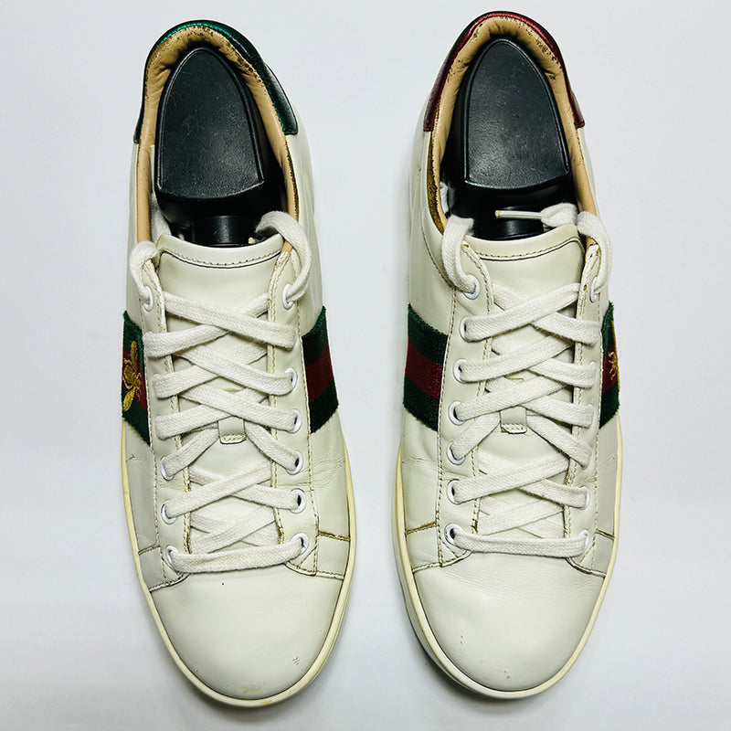 Gucci Women's Ace Embroidered Platform Sneaker Shoes - 577573DOPE09064
