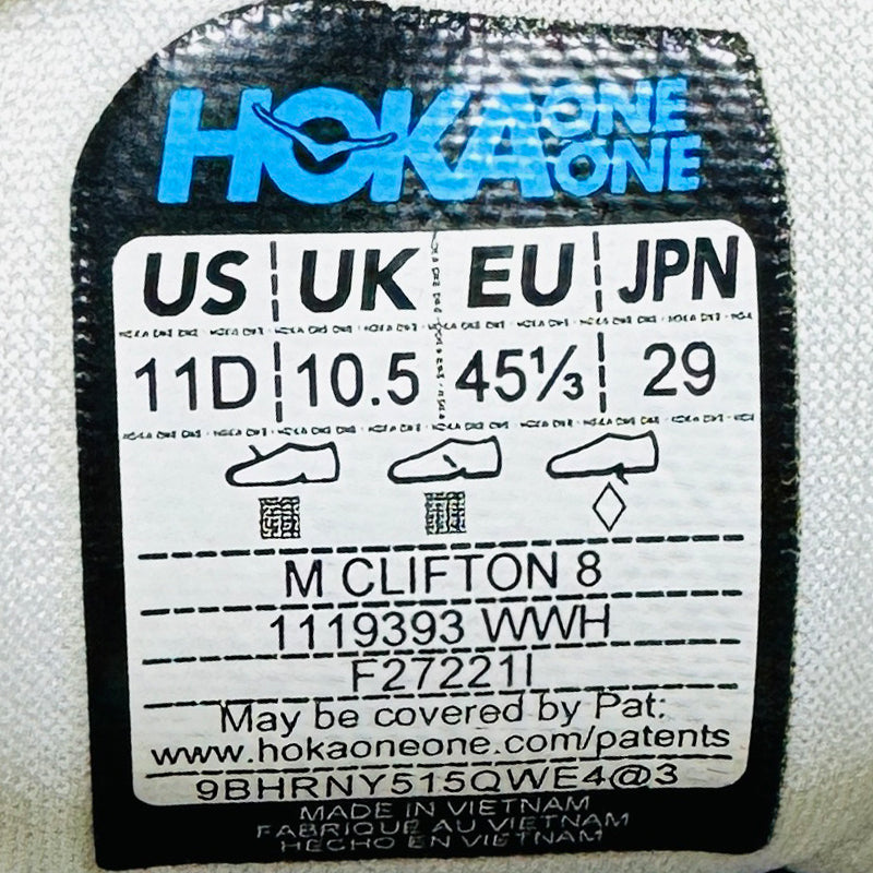 Hoka One One Clifton 8 Men's Shoes - 1119393WWH