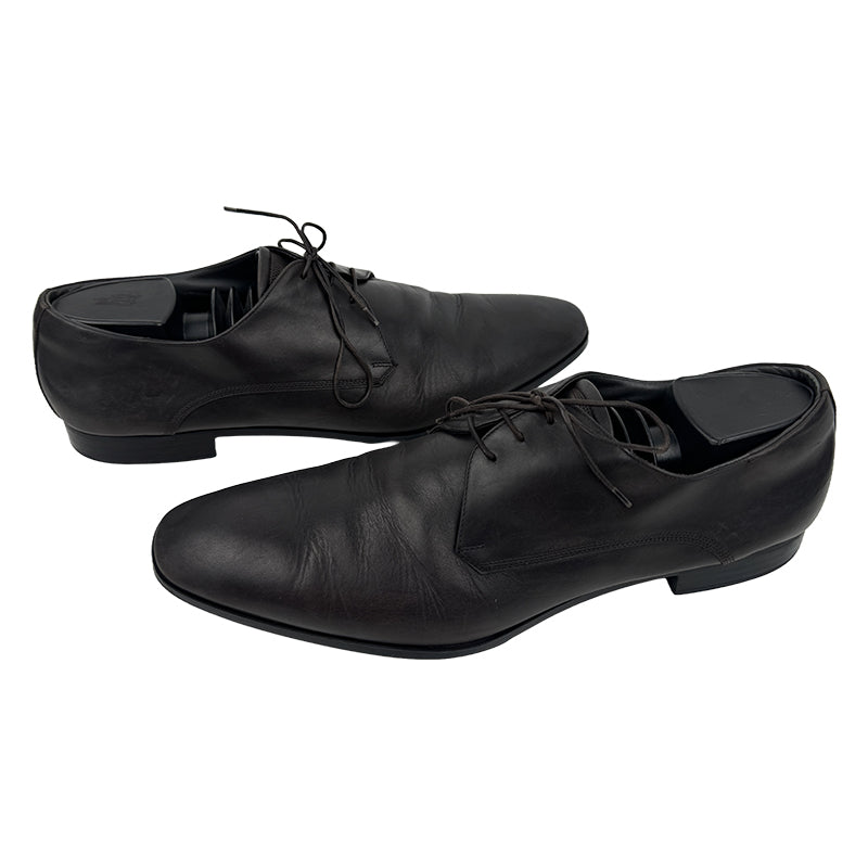 Hugo Boss Men's Urbat Dress Brown Shoes (Size 44.5/45) - 50298455
