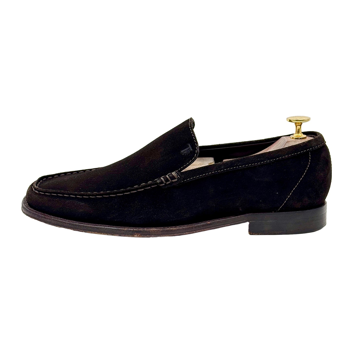 Image of Tod's Men's Brown Suede Loafers Size 41.5 42