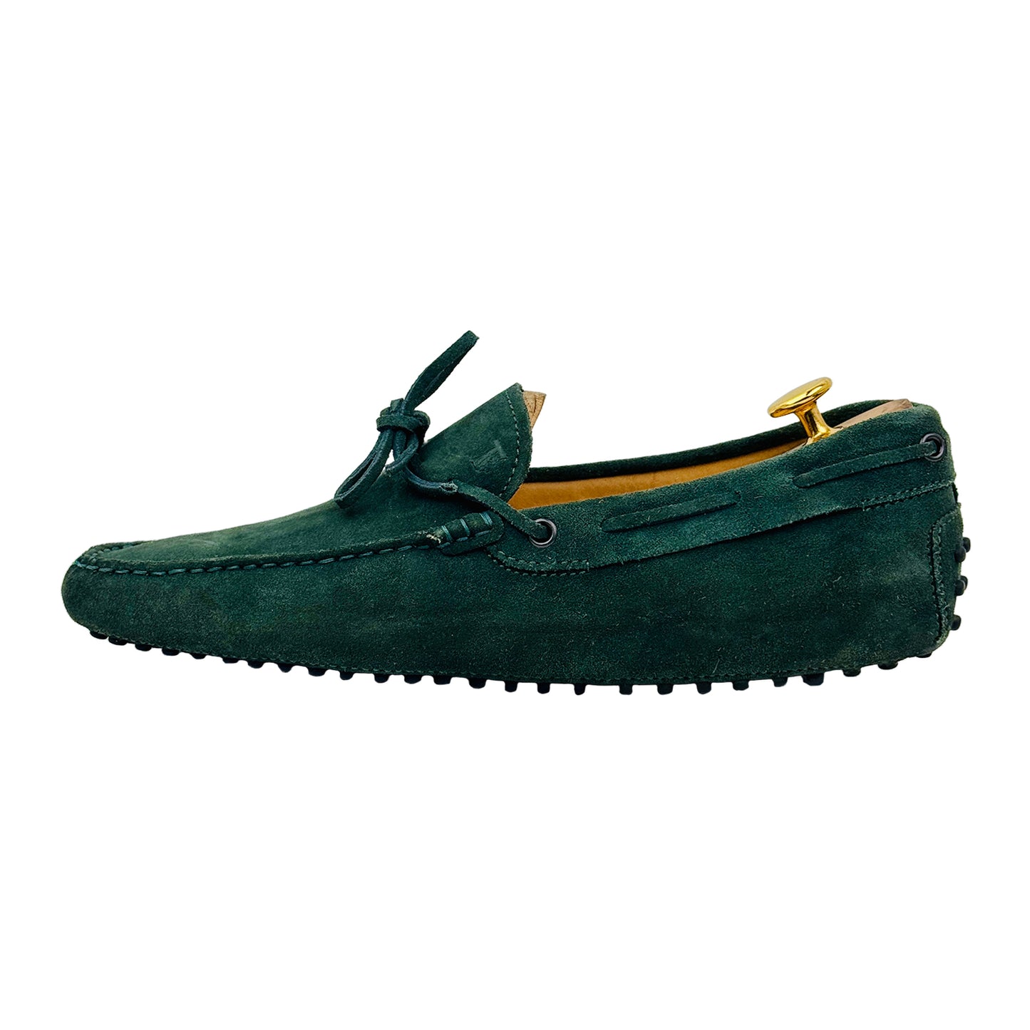 Image of Tod's Men's Gommino Suede Driving Loafers Size 42.5