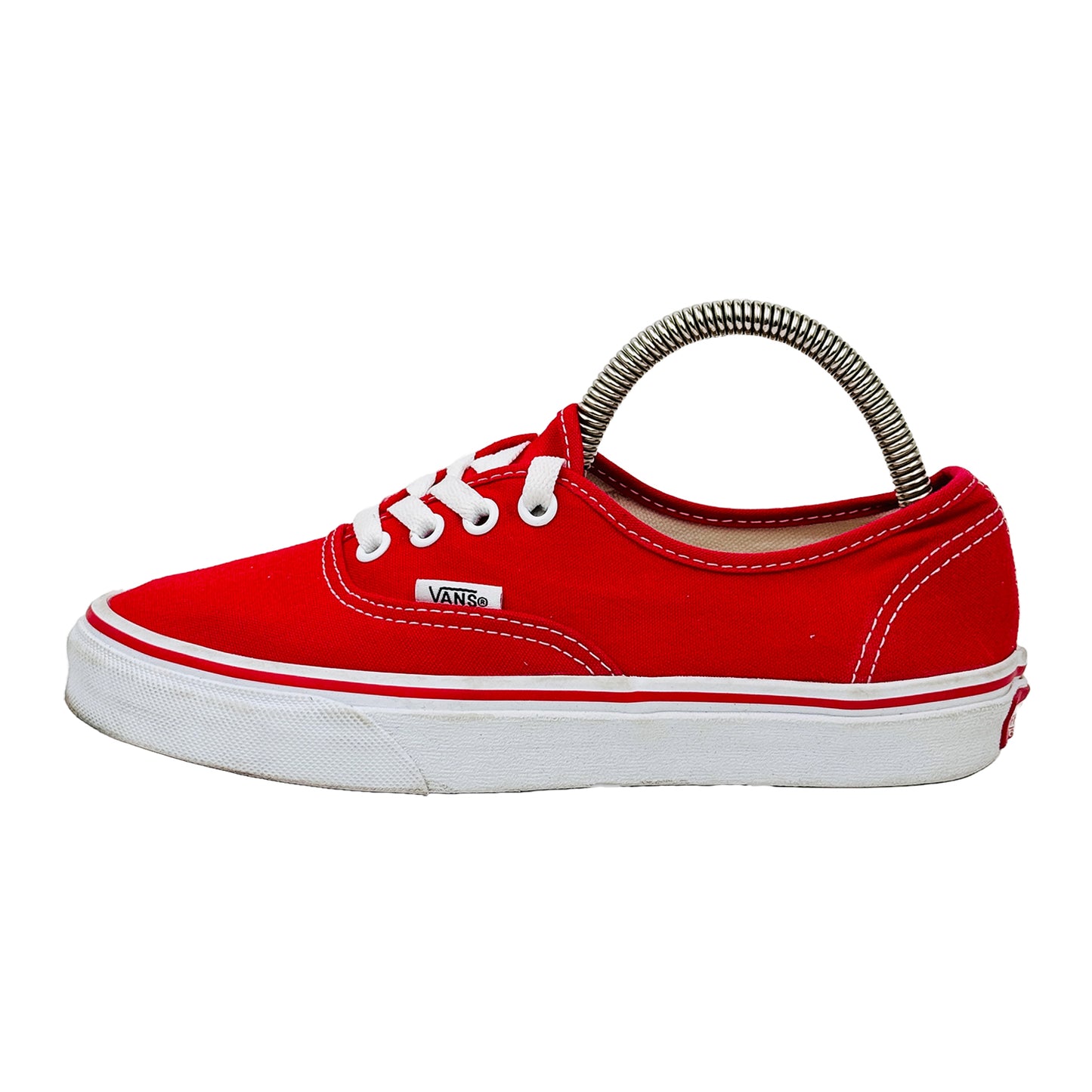 Image of Vans Off The Wall Low Top Red Shoes (Size 36) - 721356