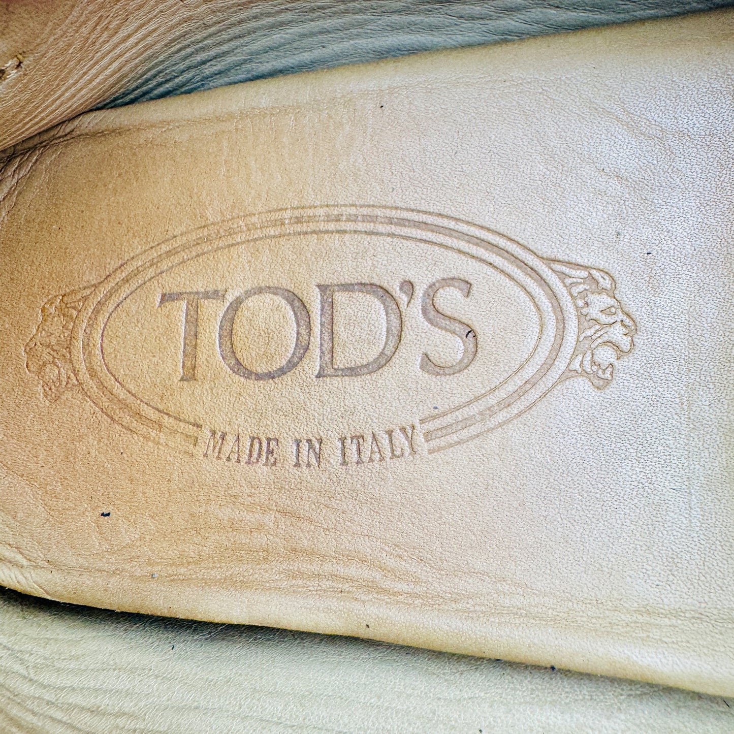 In Side image of Tod's Men's Gommino Suede Driving Loafers