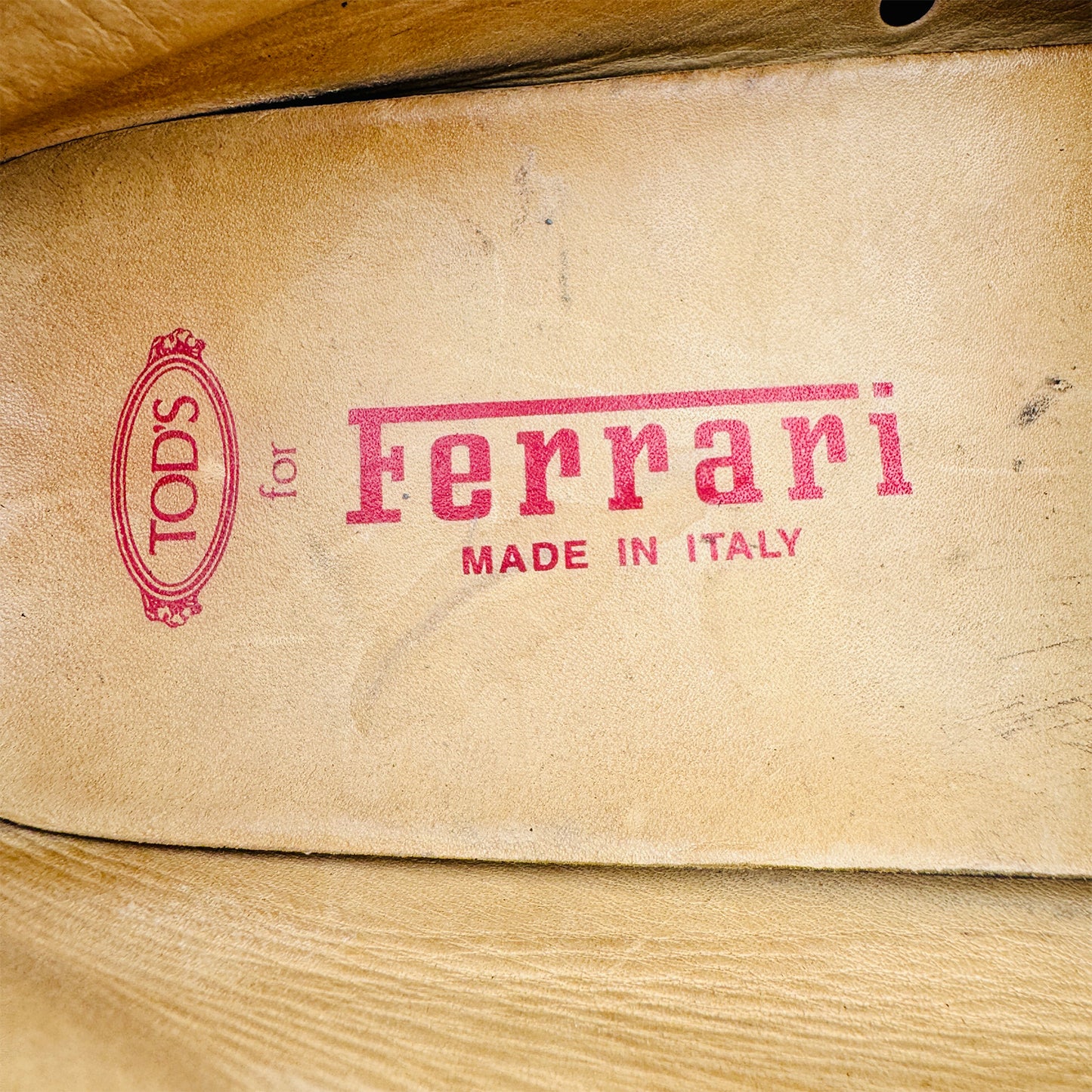Inside image of Tod's for Ferrari Men's Driving Loafers