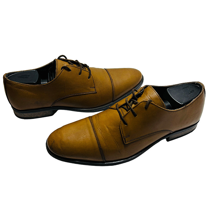 Jack & Jones Camel Brown Oxford Shoes (Size 43) - 20221-1FREKRK